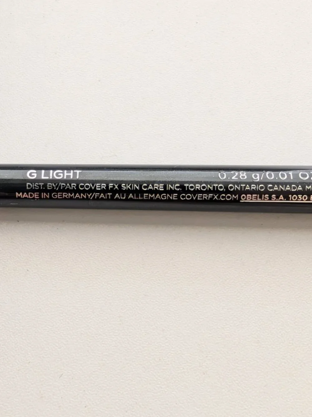 COVER FX Perfect Pencil G LIGHT .28g / .01 oz New with Box DISCONTINUED